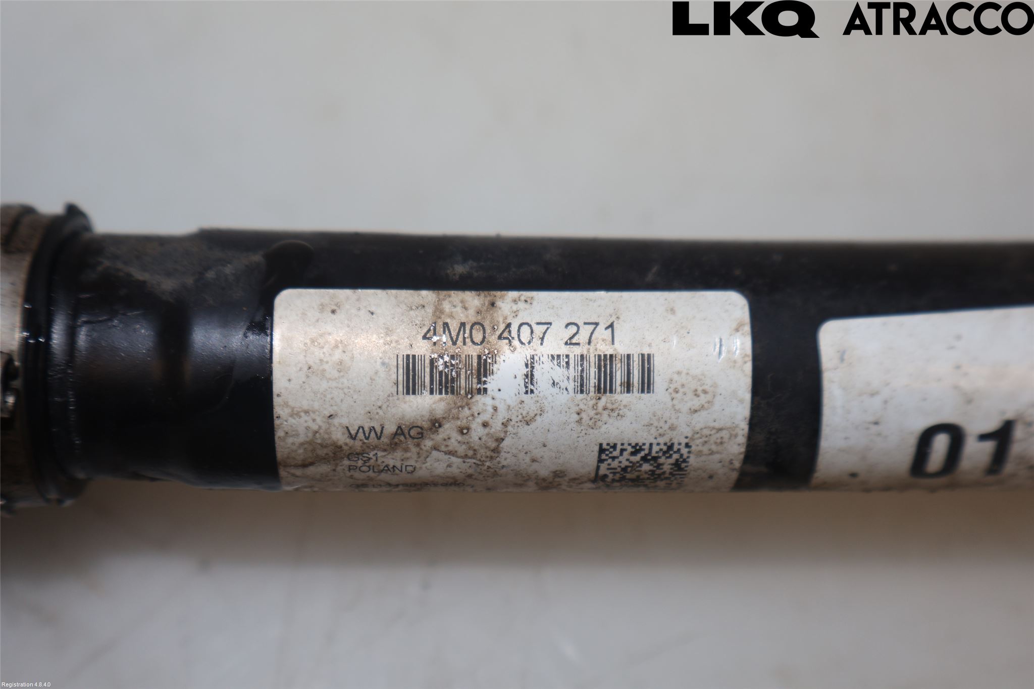 Audi Q7/SQ7 Drivaxel Fram Vänster