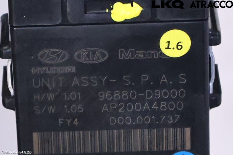 Kia SPORTAGE (QL) 16-21 Styrenhet Parkeringshjälp