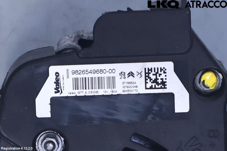 Peugeot 508 11-18 Generator