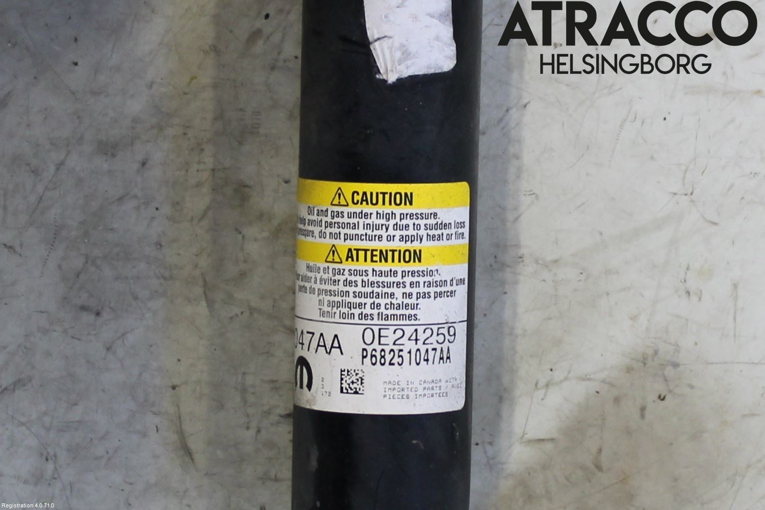 Jeep WRANGLER Stötdämpare Fram