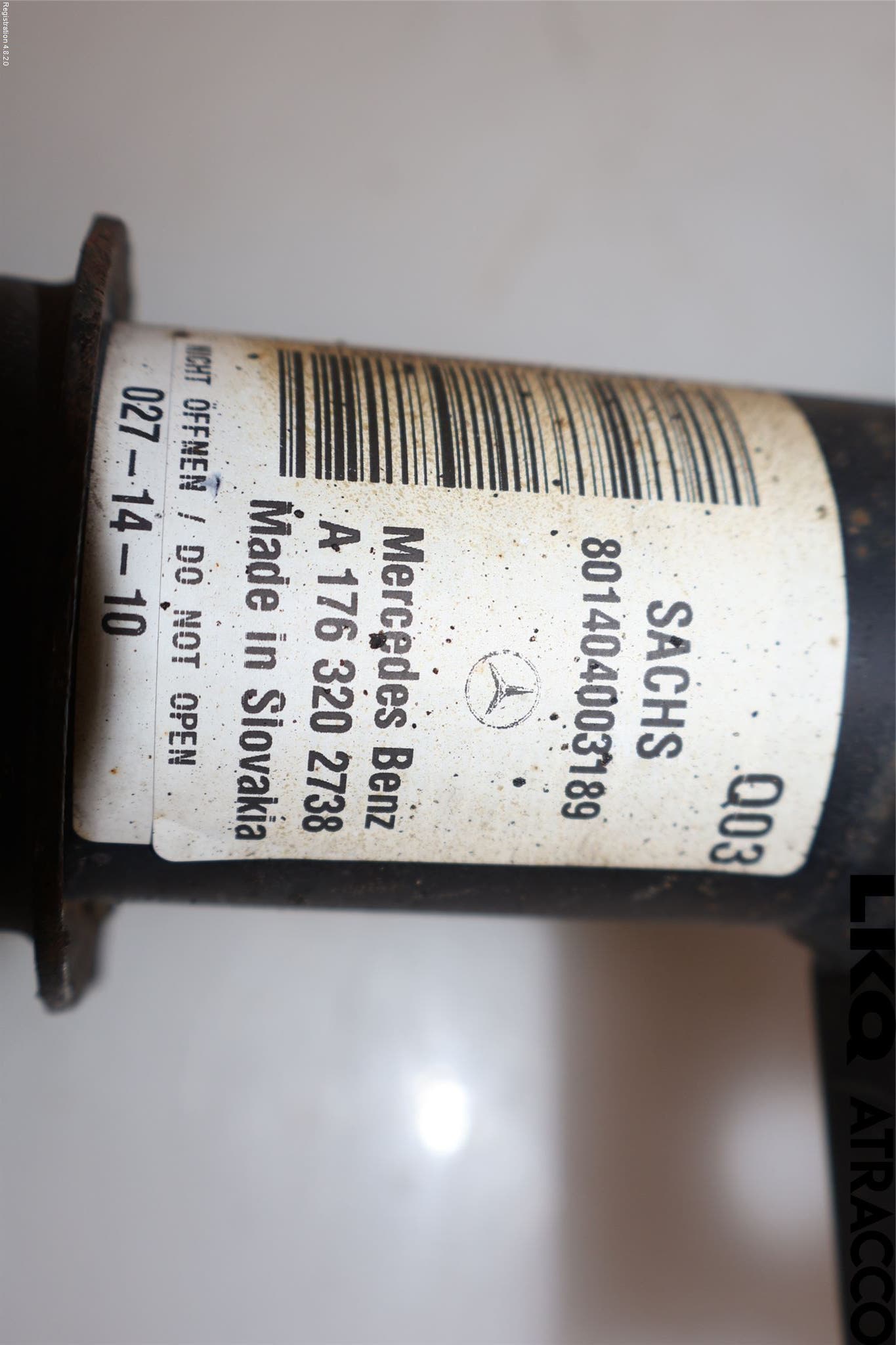 Mercedes-Benz MB CLA-KLASS (C117/X117) 13-19 Fjäderben Fram Vänster