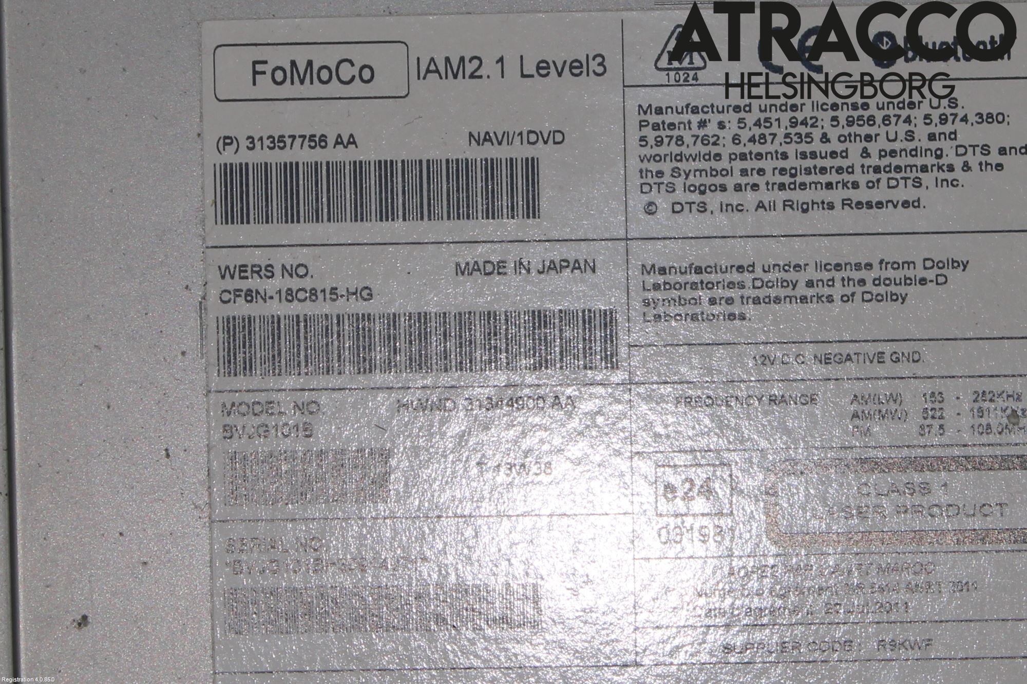 Jaguar XJ X351        10- Cd Radio - Multimediapanel