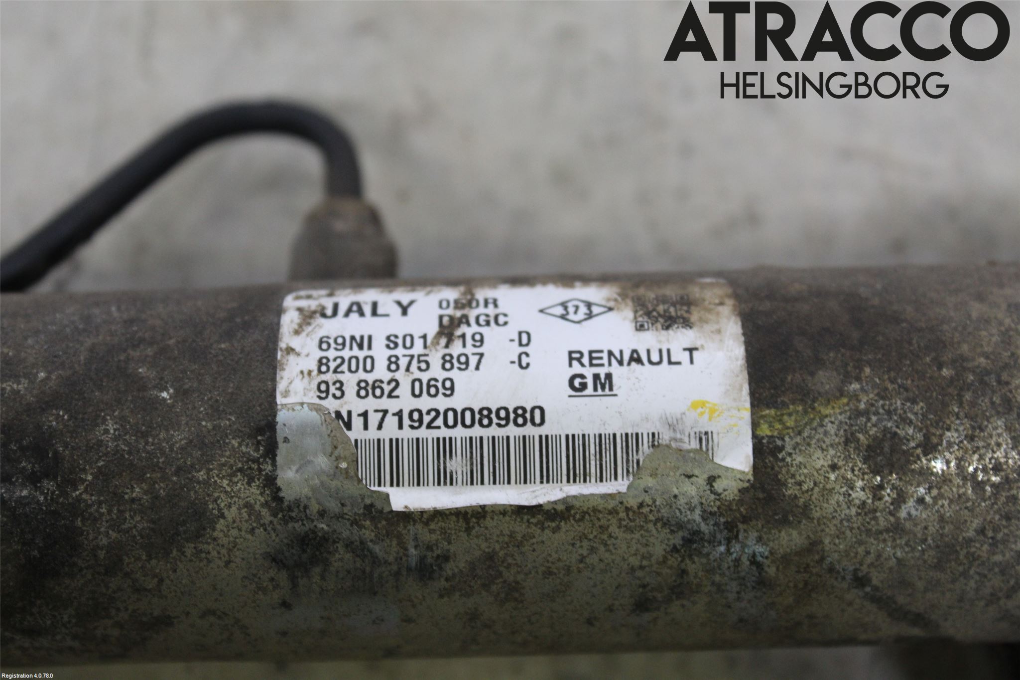 Nissan PRIMASTAR Styrväxel Servo -Snäcka