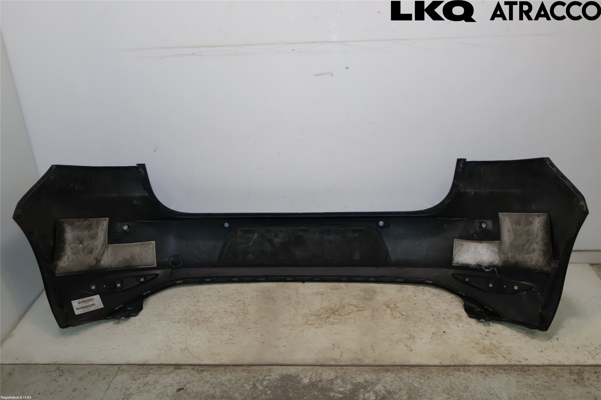 Volkswagen VW GOLF / E-GOLF VII 13-20 Stötfångarbeklädnad Bak