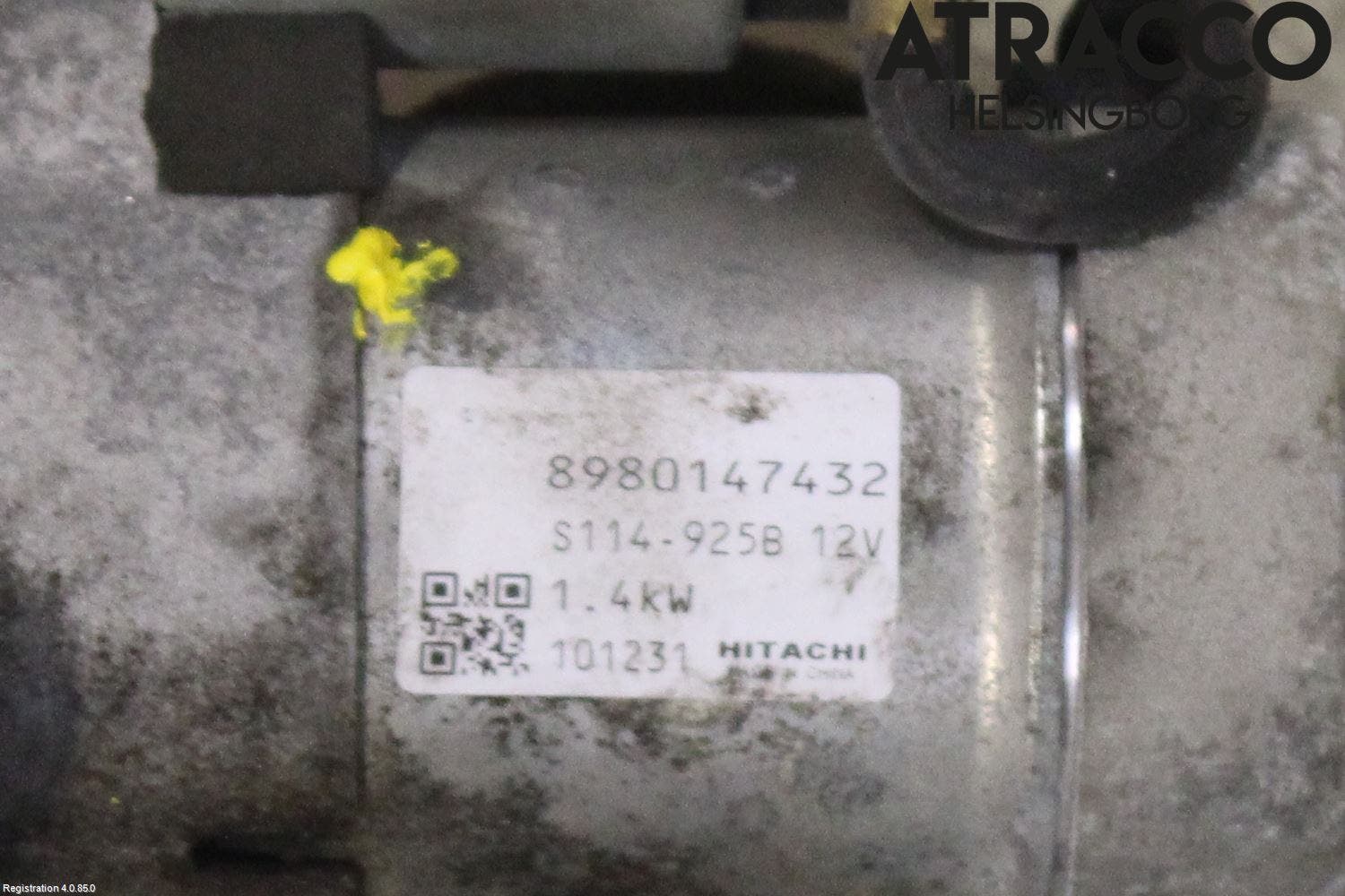 Opel ASTRA J 10-15 Startmotor Diesel