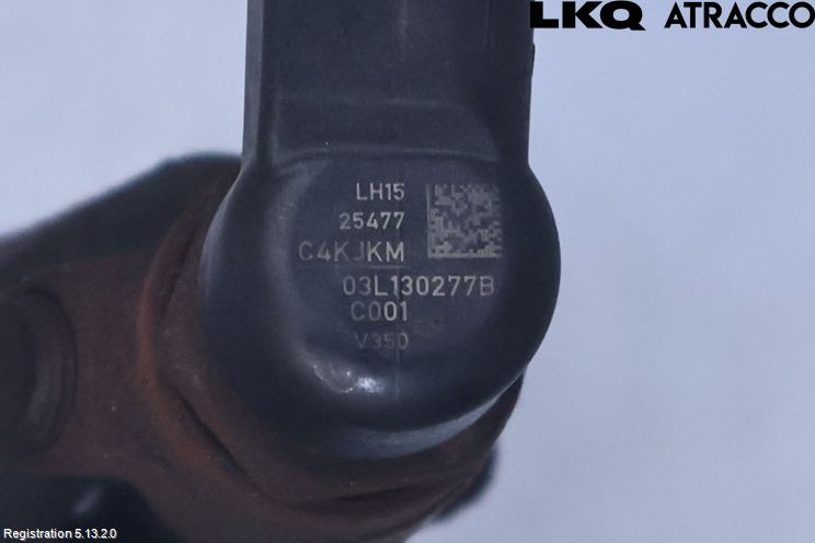 Volkswagen VW GOLF VI 09-13 Injspridare