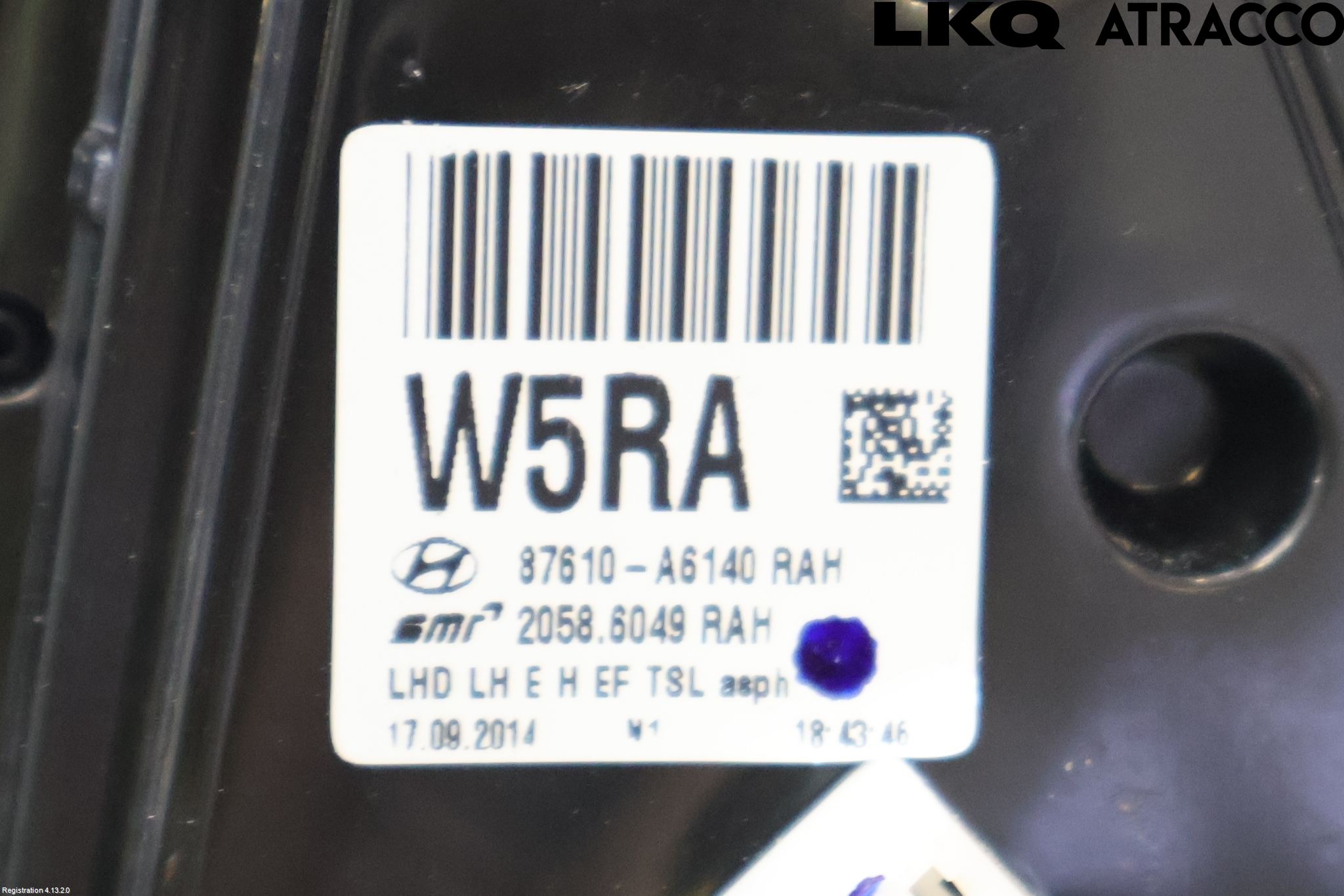 Hyundai i30 GD 13-17 Spegel Yttre El Vä