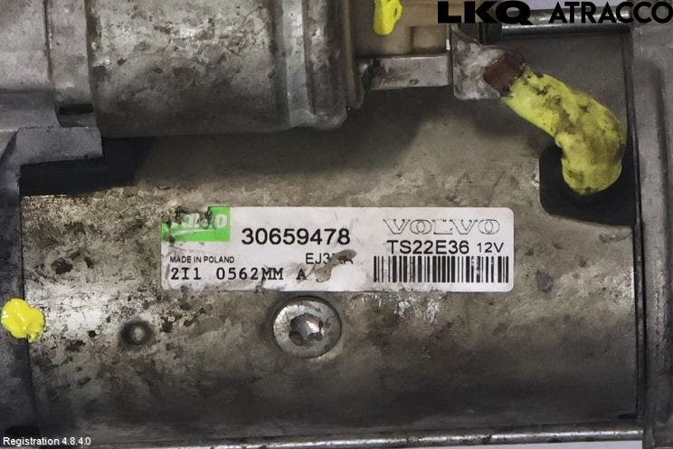 Volvo S60 11-13 Startmotor Diesel