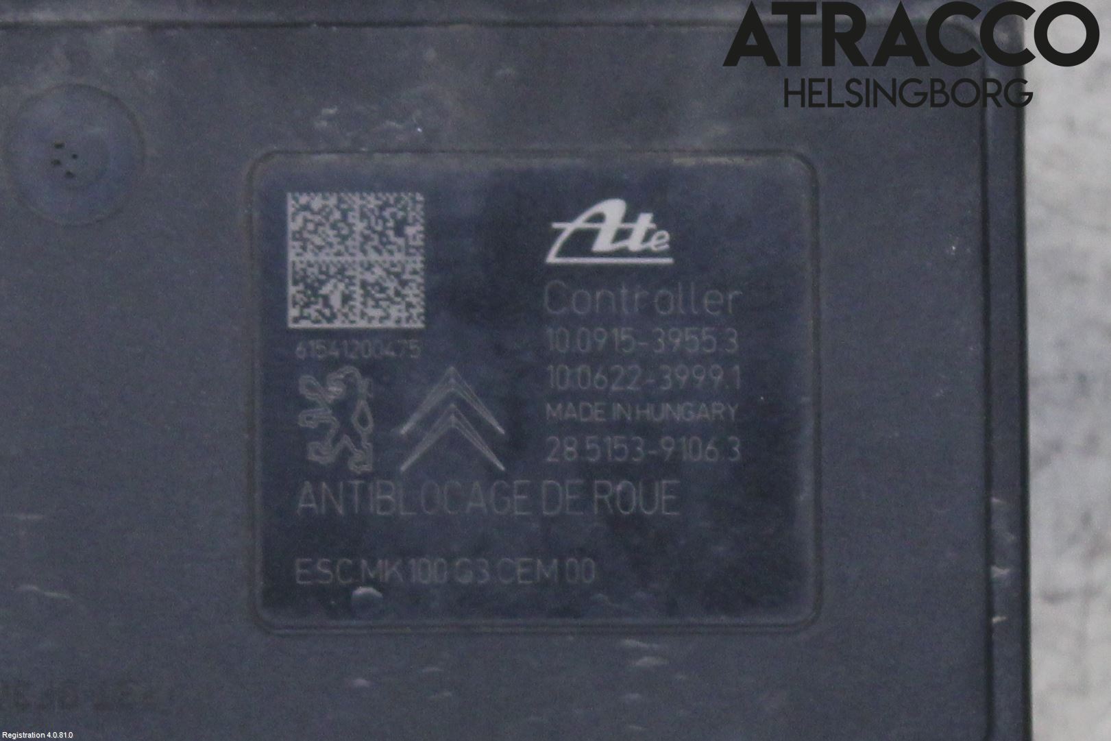 Peugeot 2008 13-20 Abs Hydraulaggregat