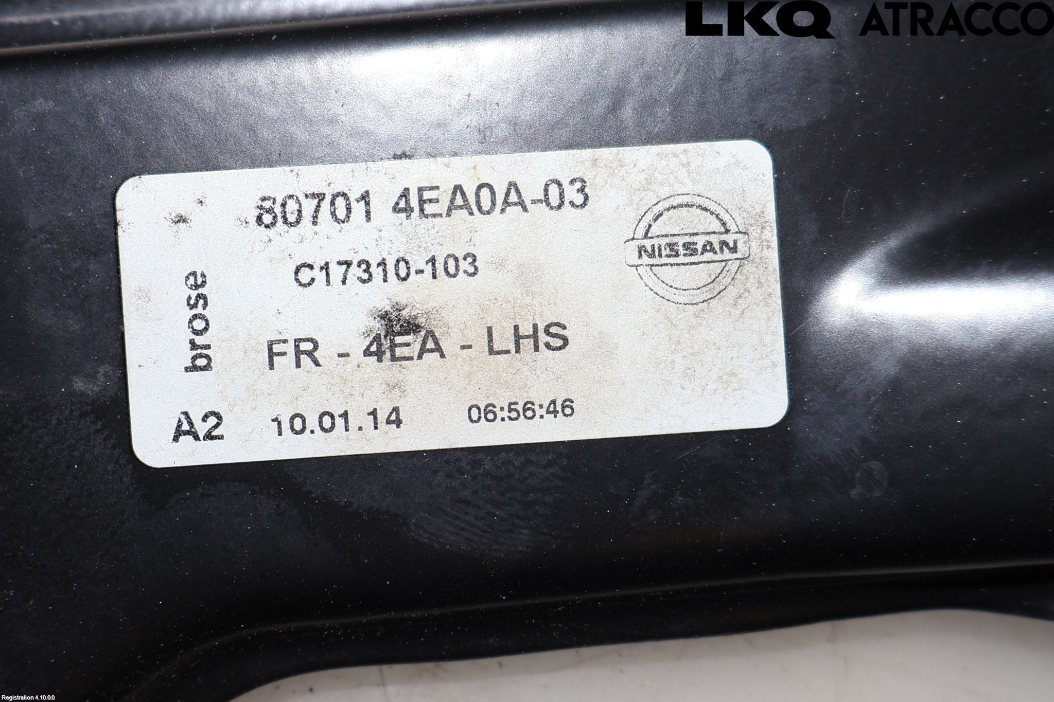 Nissan QASHQAI 14-17 Fönsterhiss El Kompl