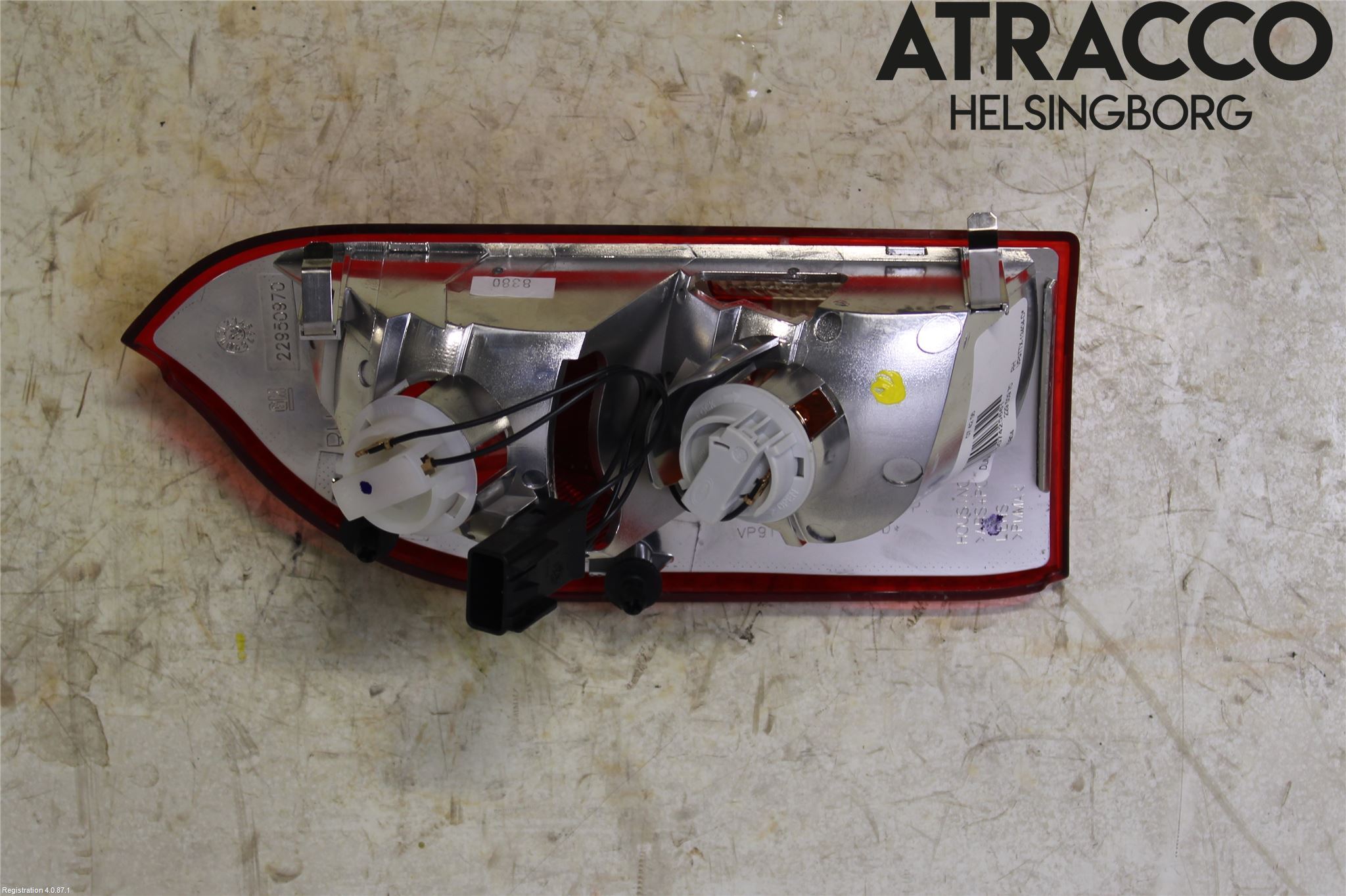 Opel INSIGNIA 09-16 Bakljus Höger