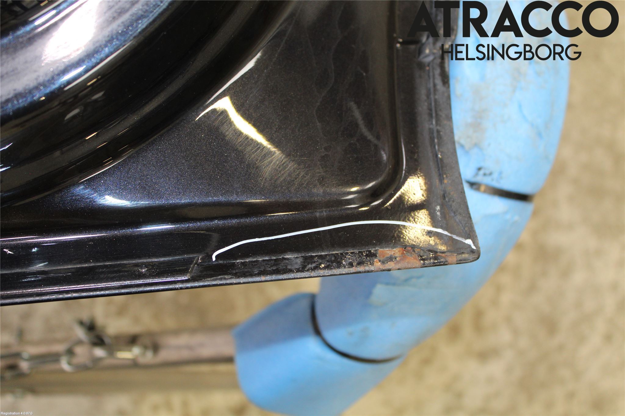 Porsche CAYENNE 03- Dörr Bak Höger