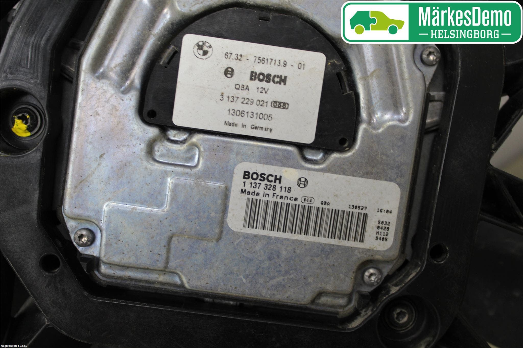 BMW X1 E84 10-15 Kylfläkt El