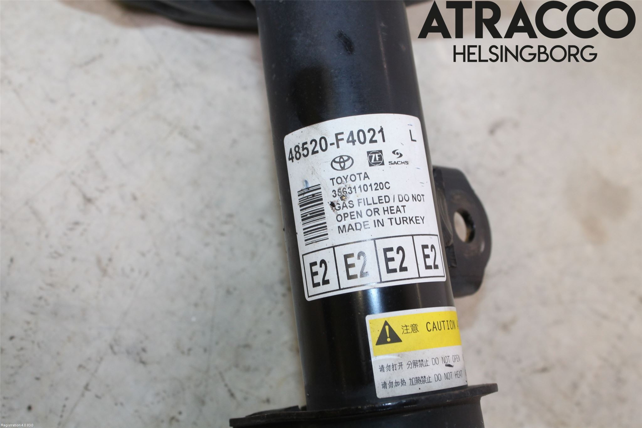 Toyota C-HR 16-23 Fjäderben Fram Vänster
