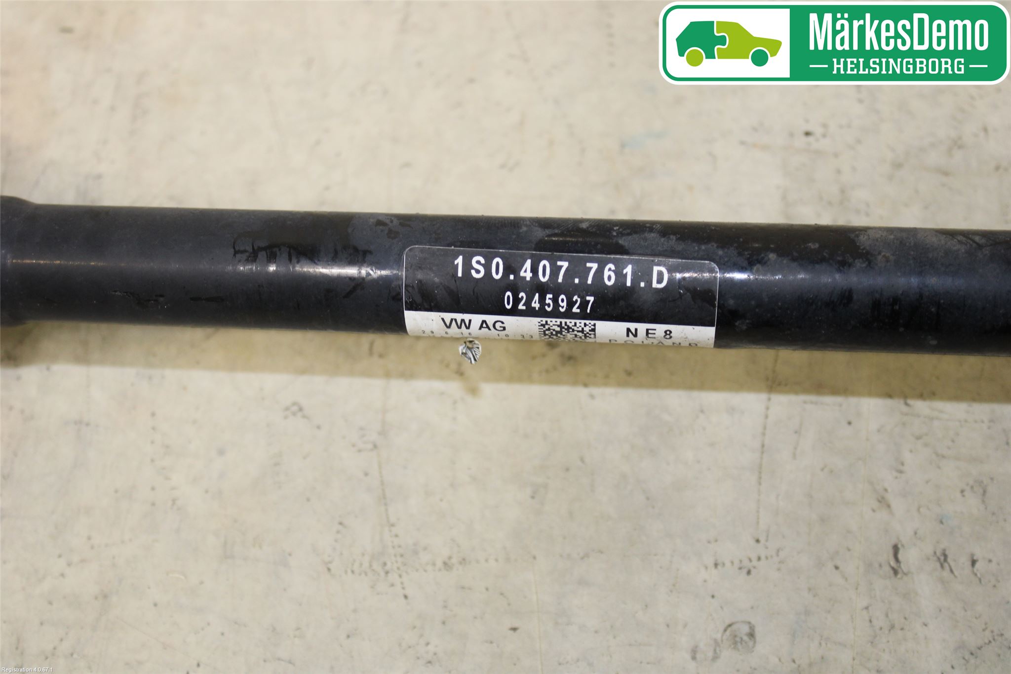 Volkswagen VW UP! / E-UP! Drivaxel Fram Vänster