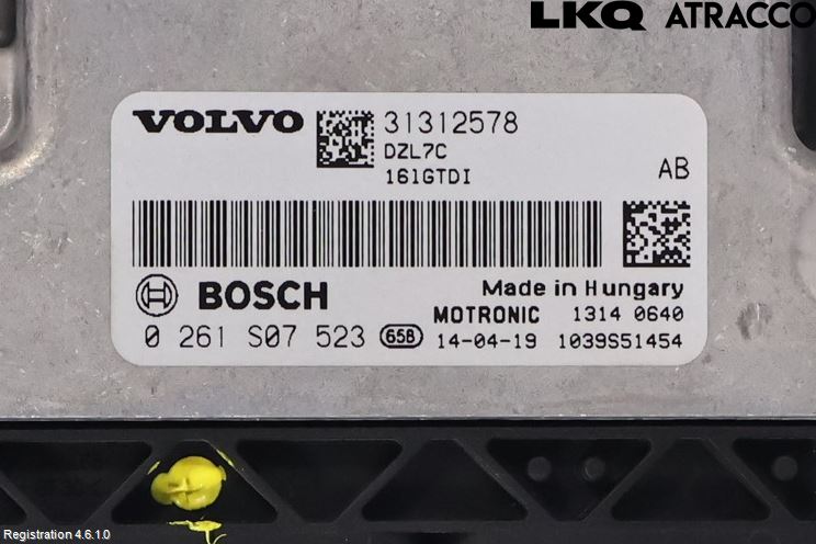 Volvo V60 14-18 Styrenhet Insprut Bensin