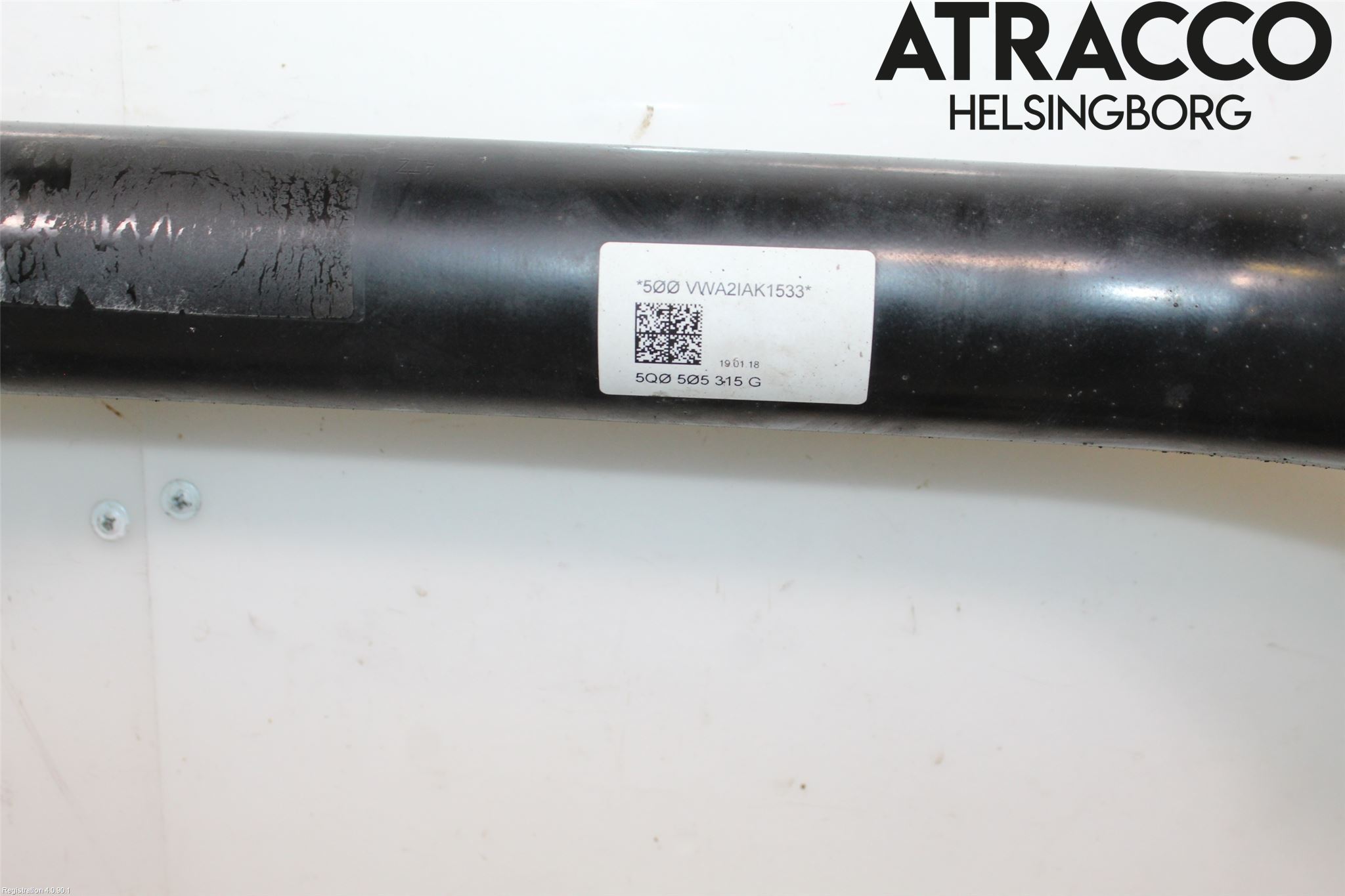 Volkswagen VW GOLF / E-GOLF VII 13-20 Bakaxelbalk