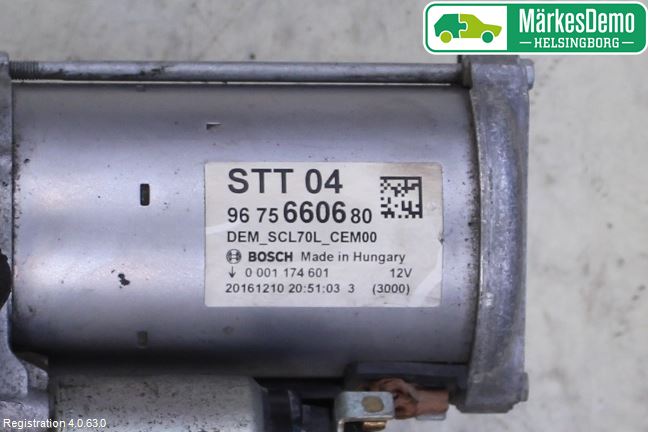 Peugeot 2008 13-20 Startmotor Diesel