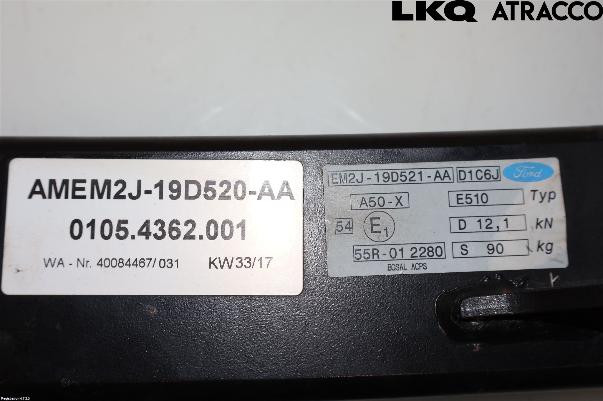 Ford S-MAX 06-15 Dragkrok