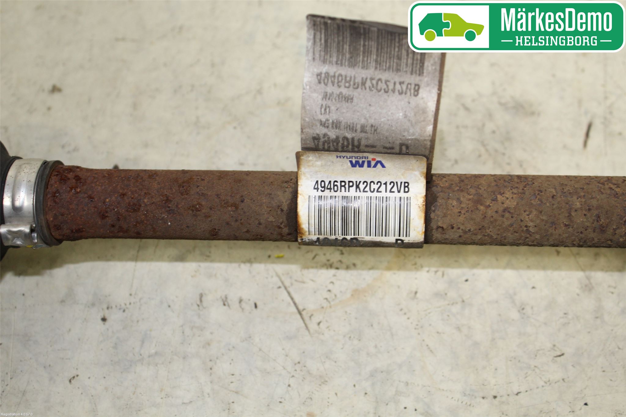 Dacia SANDERO/STEPWAY 13-20 Drivaxel Fram Vänster