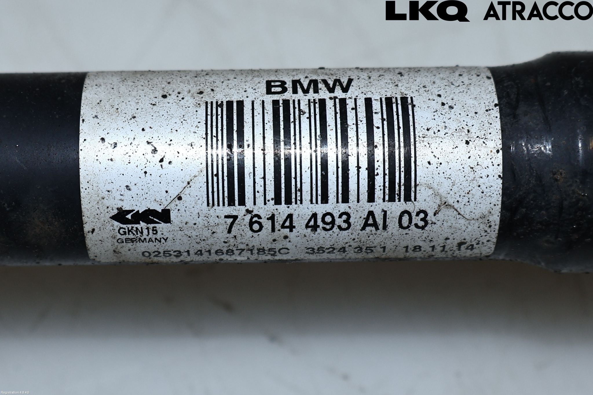 BMW X3 F25 10-17 Drivaxel Bak Vänster
