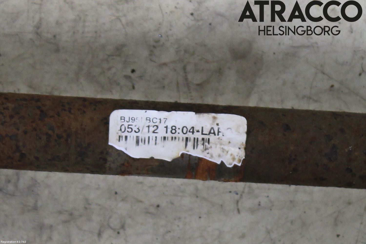 Renault MEGANE III 09-15 Drivaxel Fram Vänster