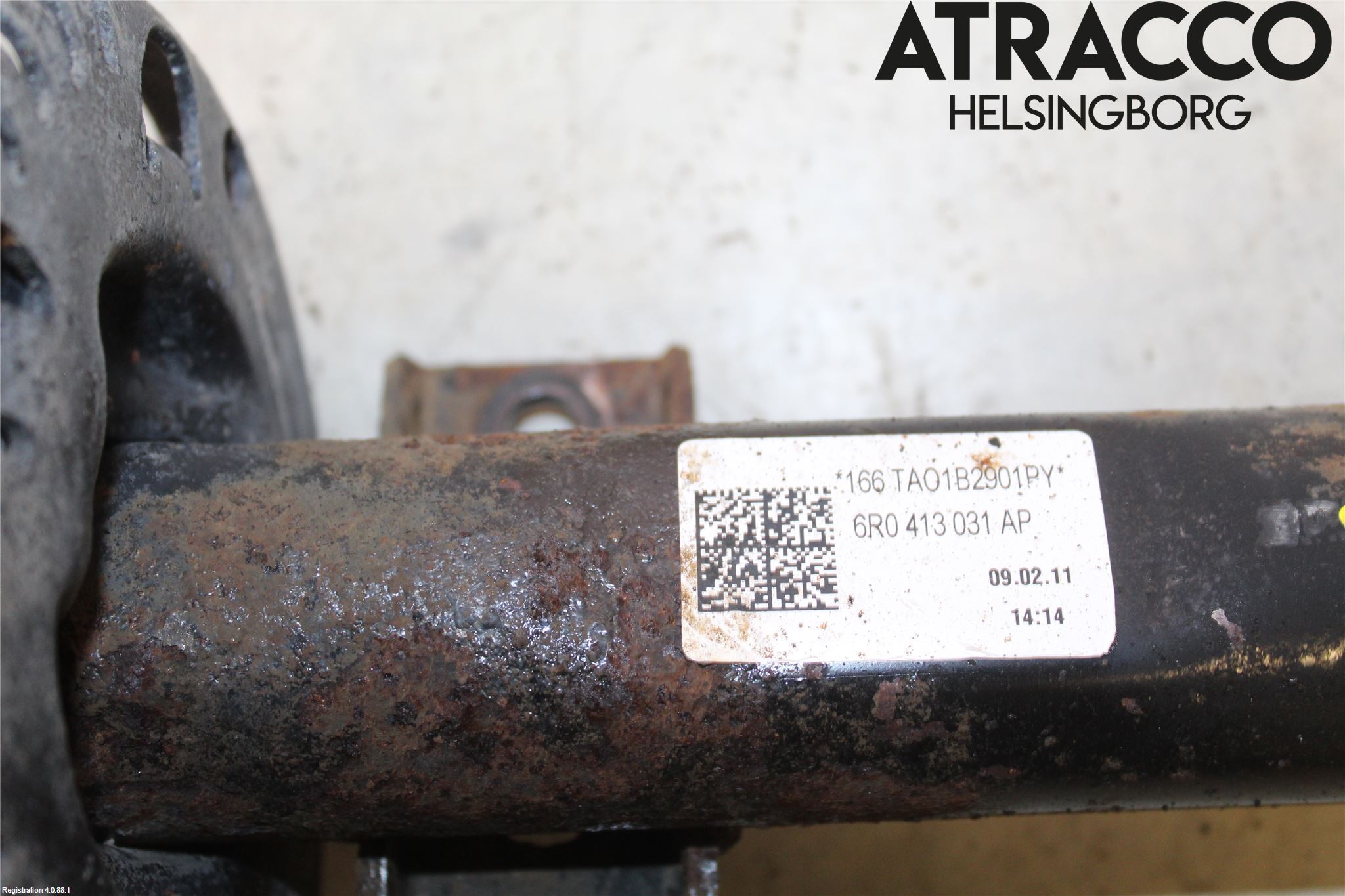 Audi A1/S1 11-18 Fjäderben Fram Höger