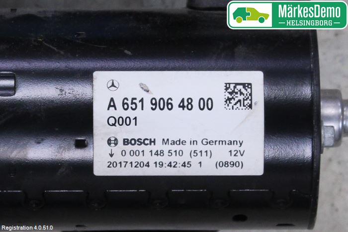 Mercedes-Benz MB GLC-KLASS (X253/C253) 15-22 Startmotor Diesel