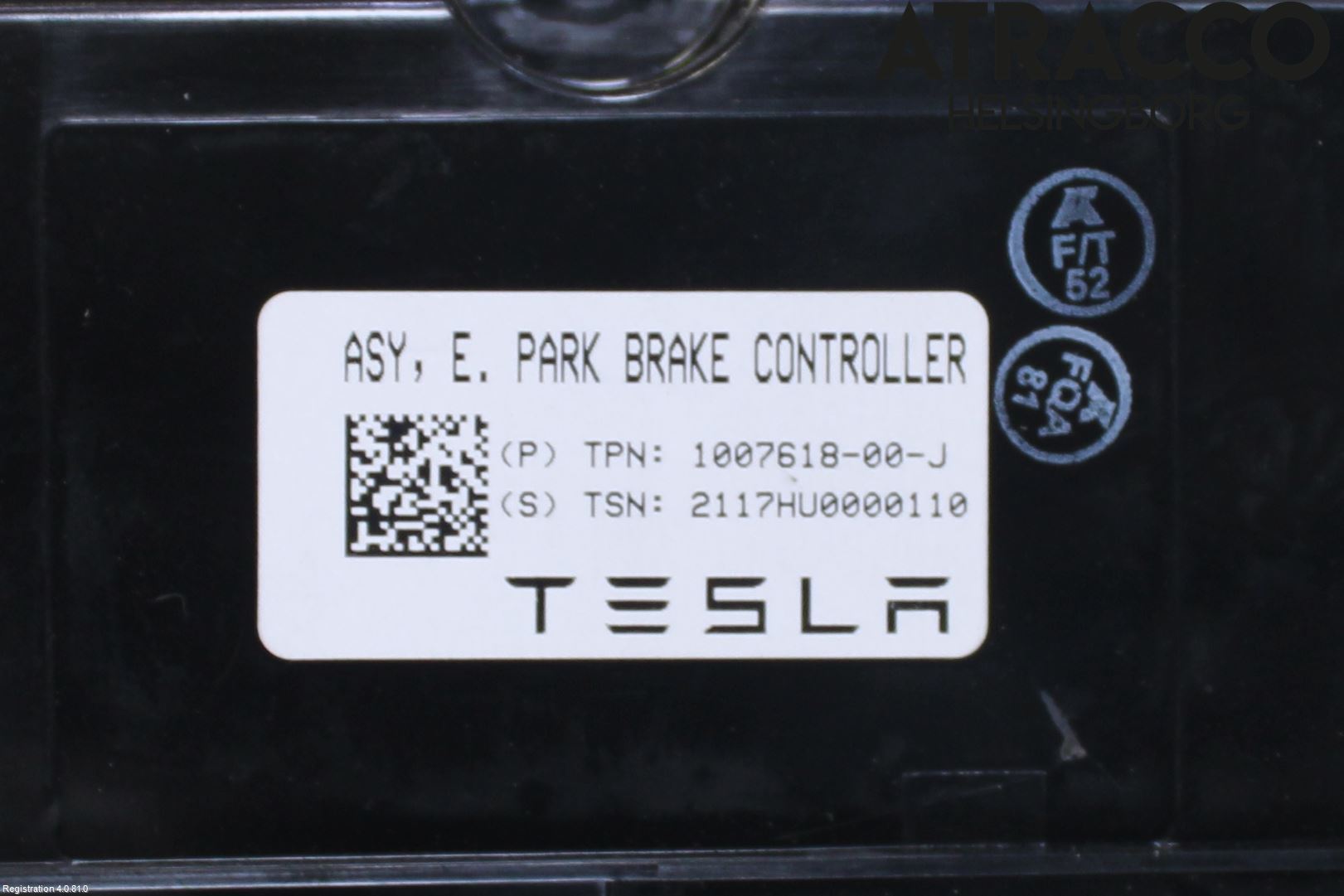 Tesla MODEL X 16- Styrenhet Parkbroms Epb