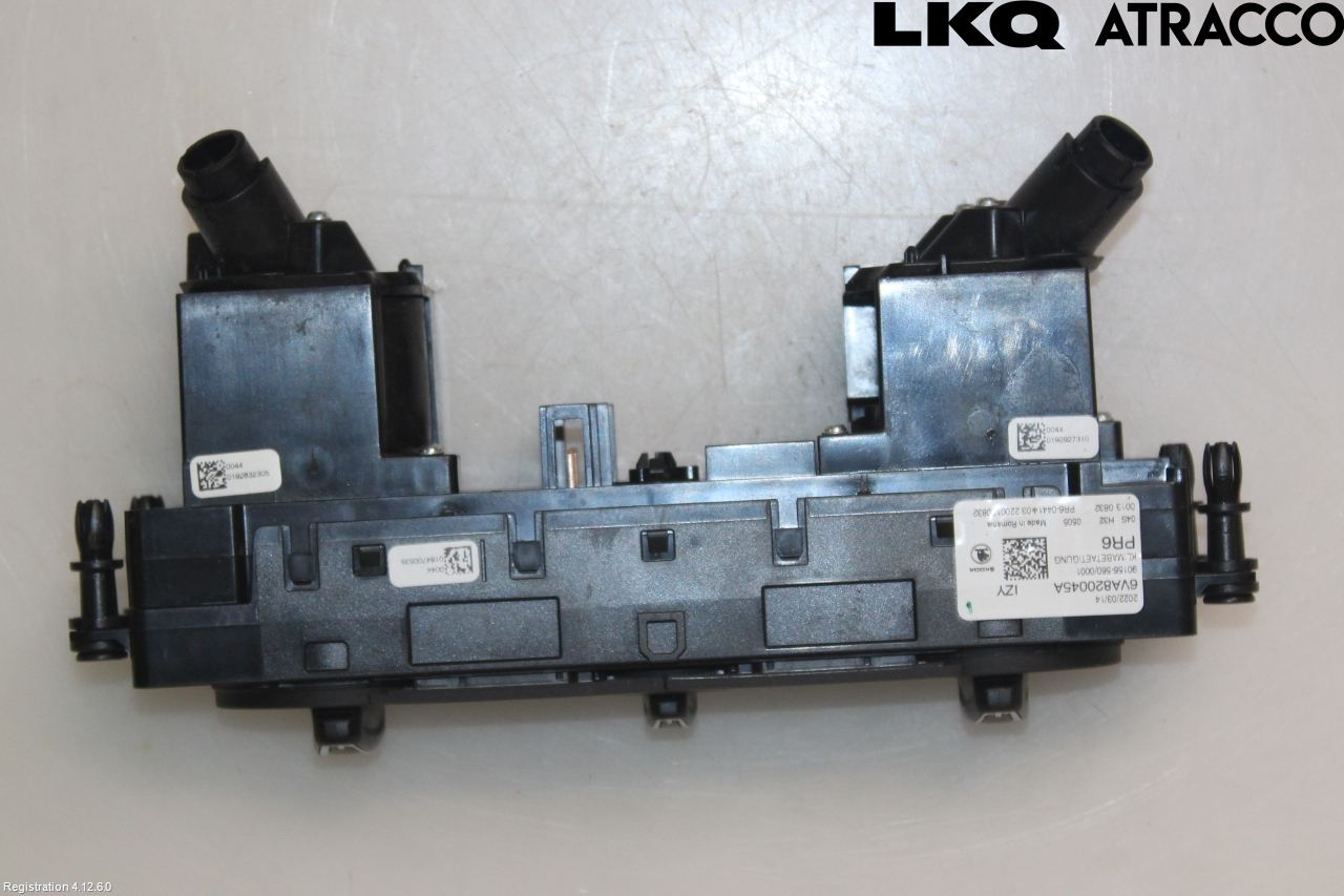 Skoda FABIA 22- Värmereglage