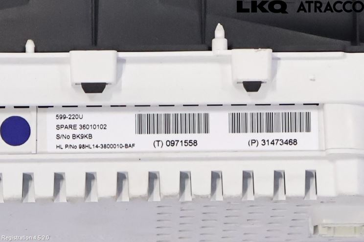 Volvo XC70 14-16 Instrument Komb