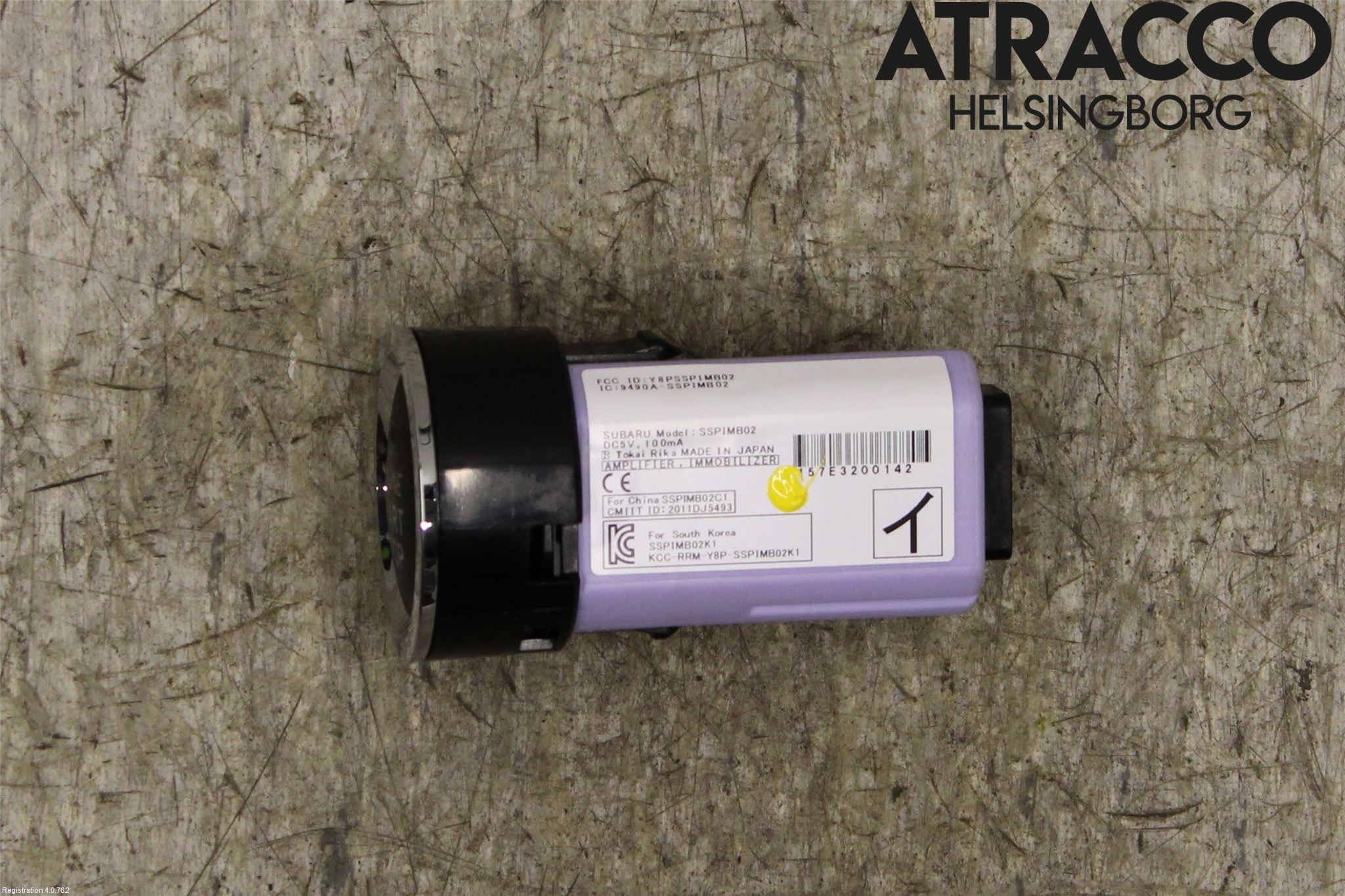 Subaru OUTBACK 10-15 Startknapp Personbil