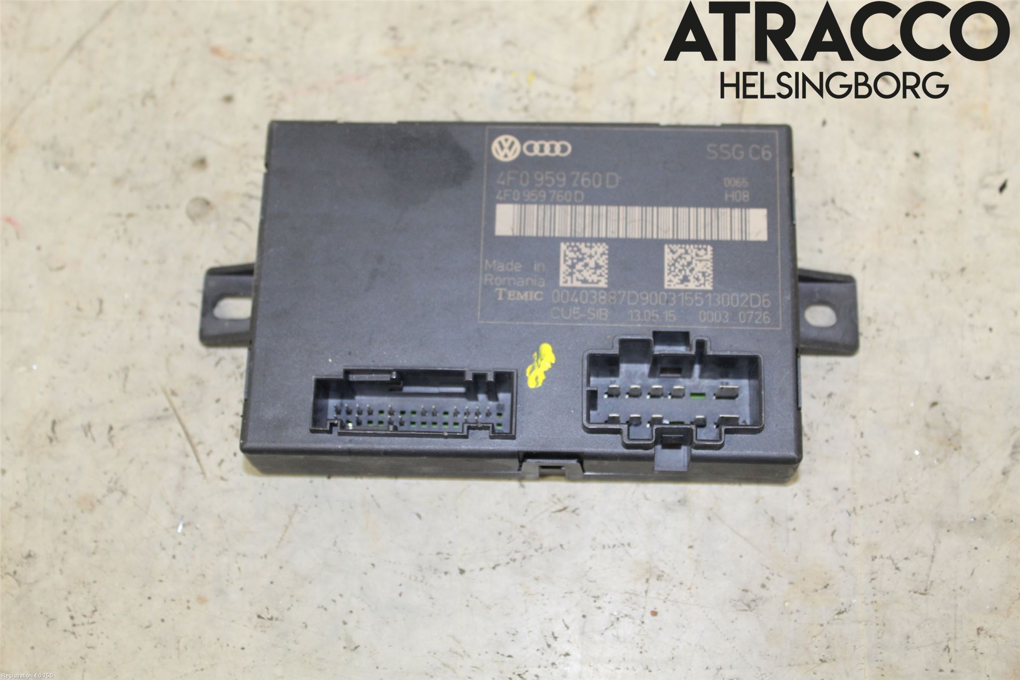 Audi Q7/SQ7 Styrenhet Stolreglering