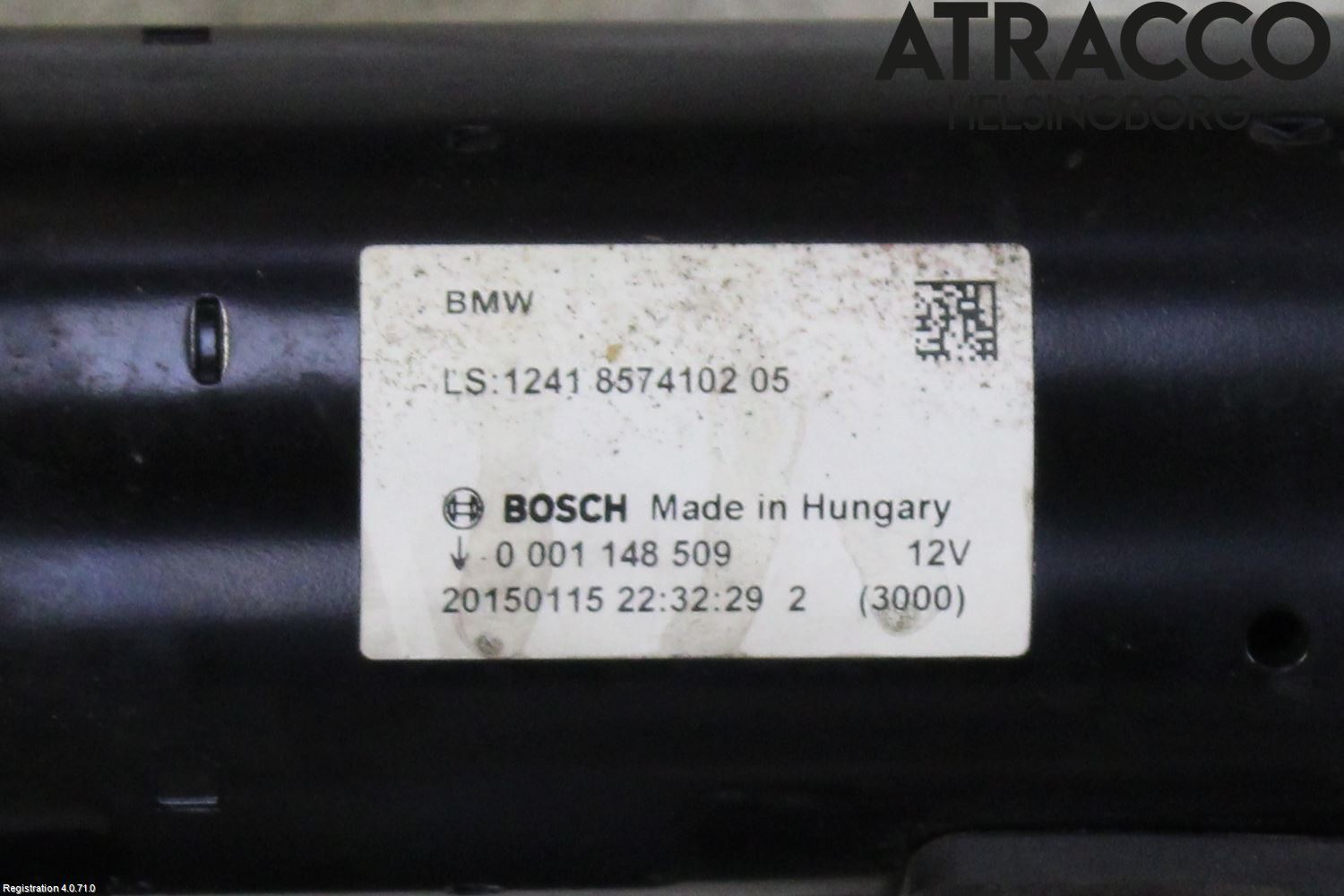 BMW 5 F10/F11/F18 09-17 Startmotor Diesel
