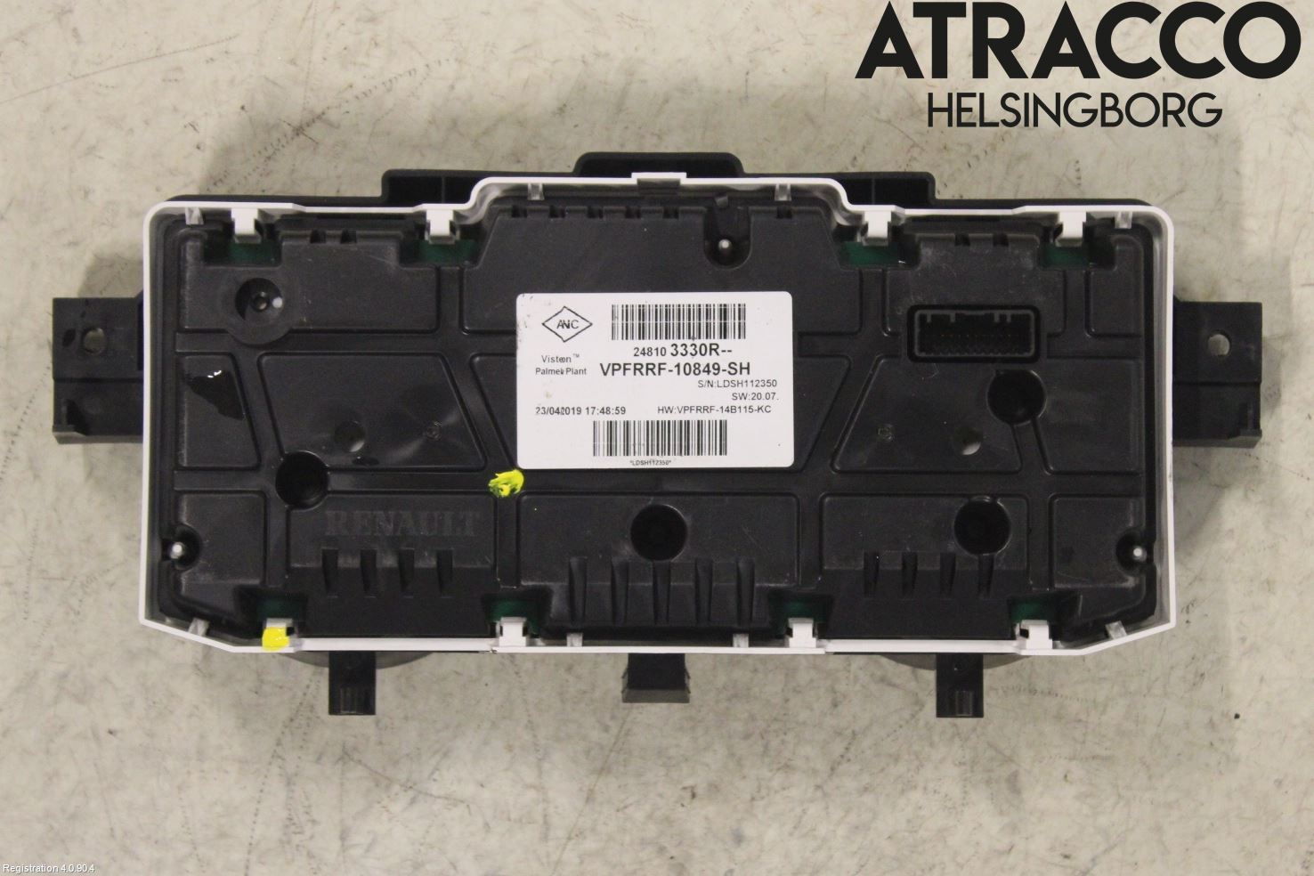 Renault TRAFIC/E-TECH 15- Instrument Komb