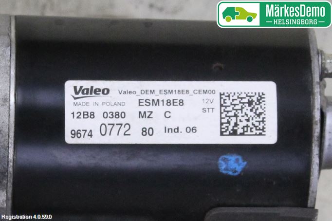 Citroen C4 CACTUS 14-20 Startmotor