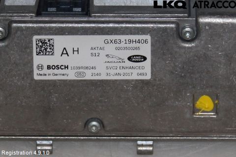 Jaguar XF (X260) 16-24 Sensor Aktivt Kollisionsskydd