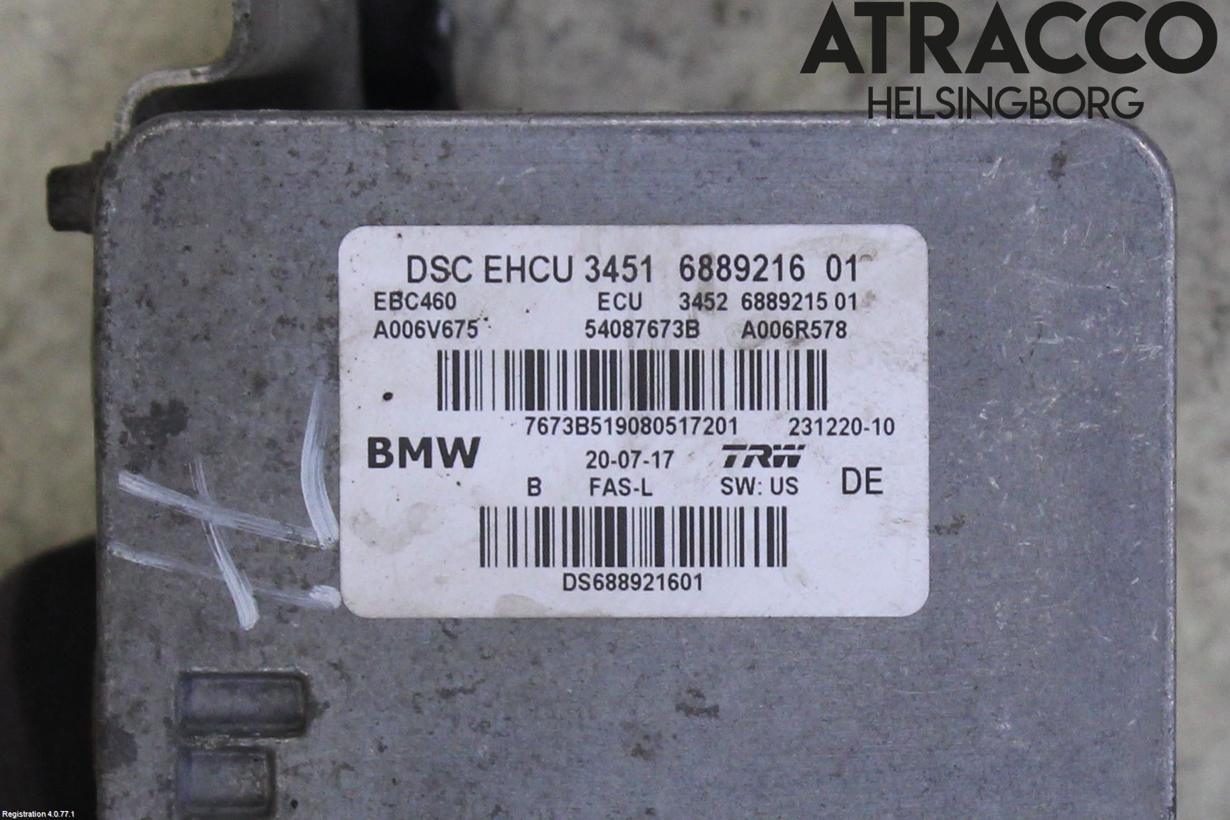 BMW 5 G30/G31/F90 17-23 Abs Hydraulaggregat