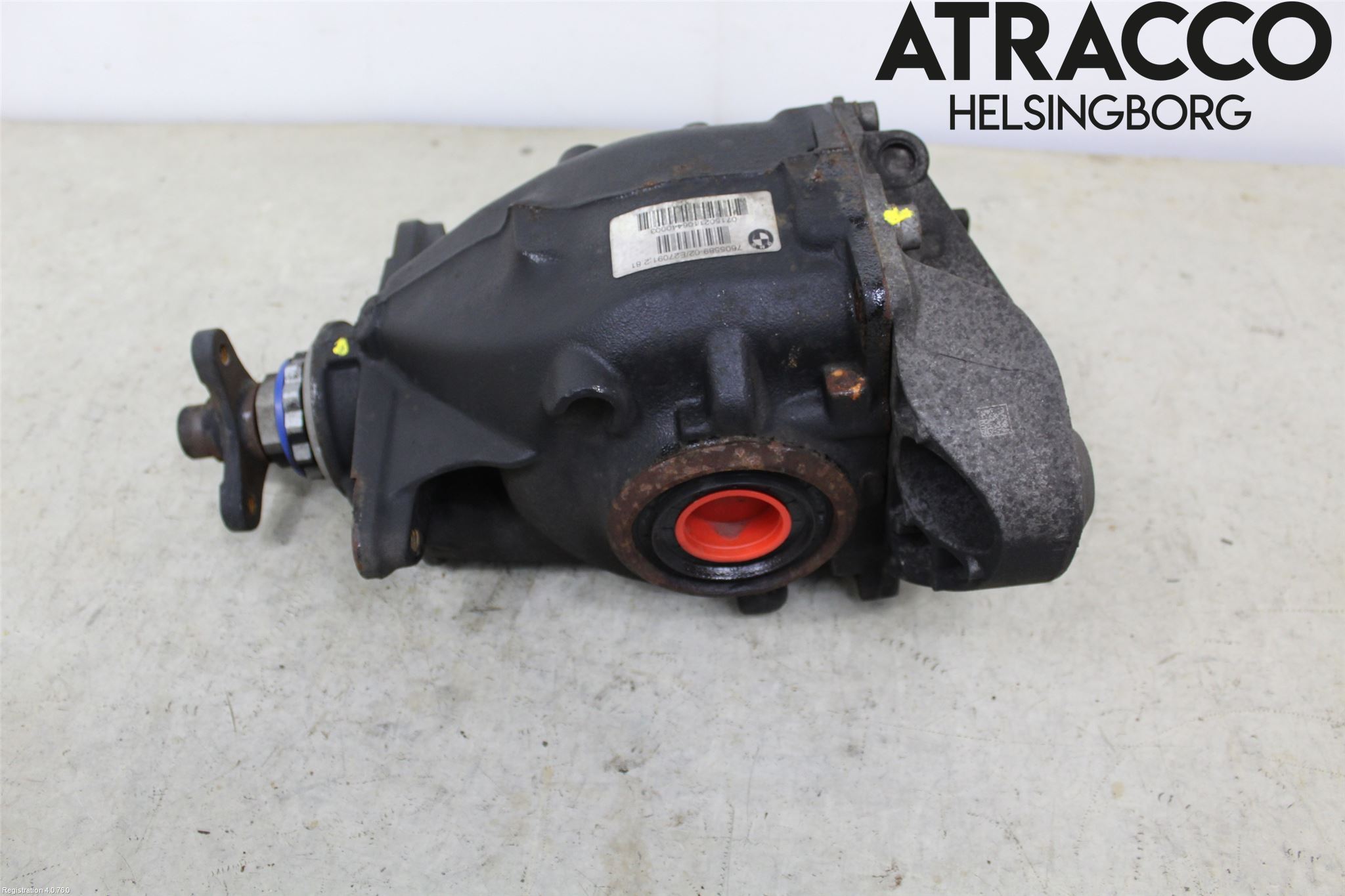 BMW 3 F30/F31/F80 12-19 Bakväxel-Diff