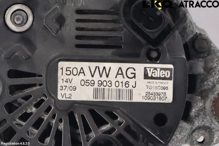 Audi Q5 09-16 Generator