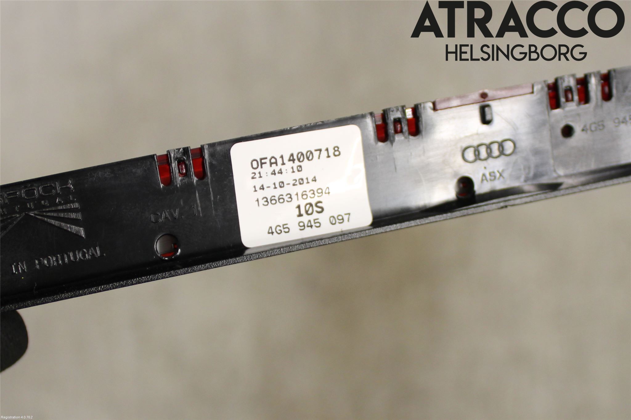 Audi A6/S6 4G 11-18 Bromsljus Bakruta