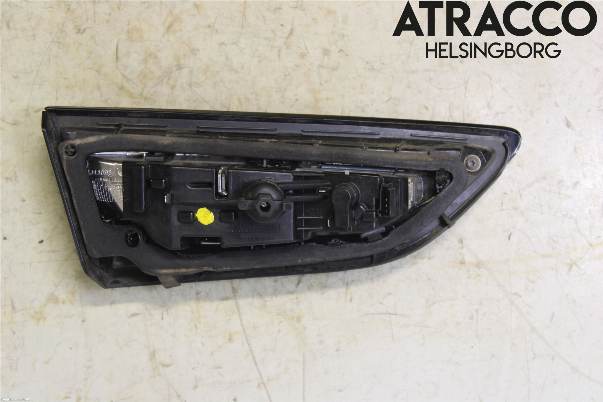 Opel ASTRA K 16-22 Bakljus Lucka Hö