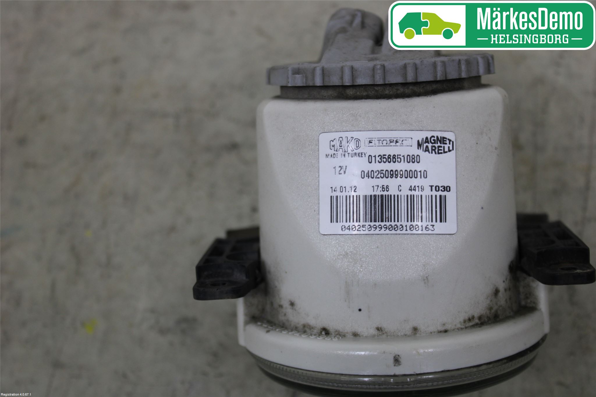 Citroen NEMO Dimljus-Varselljus Fram