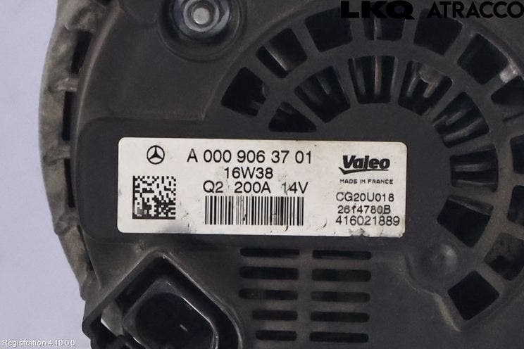 Mercedes-Benz MB C-KLASS (W205) 14-21 Generator