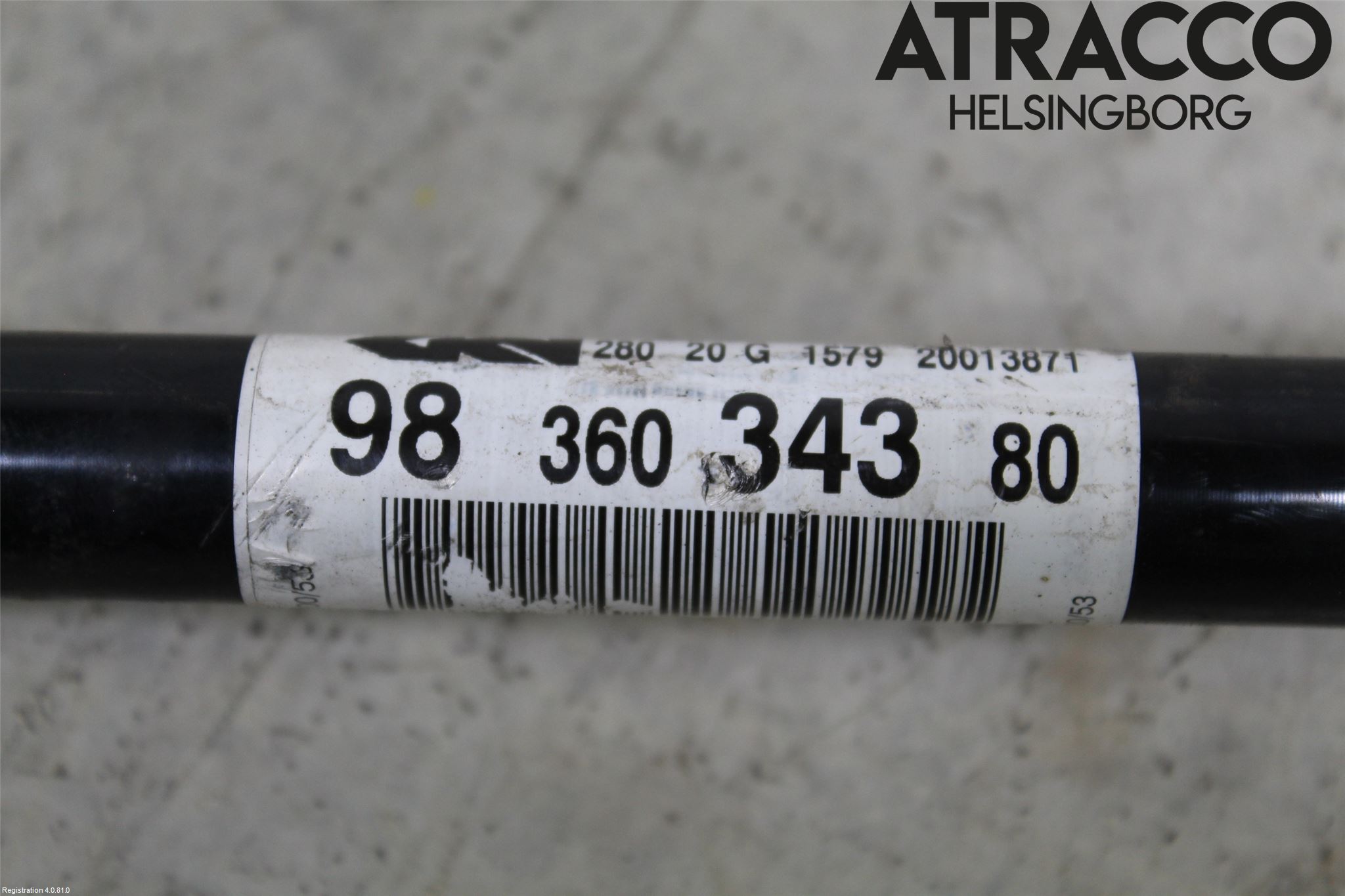 Peugeot 208/E-208 20- Drivaxel Fram Vänster