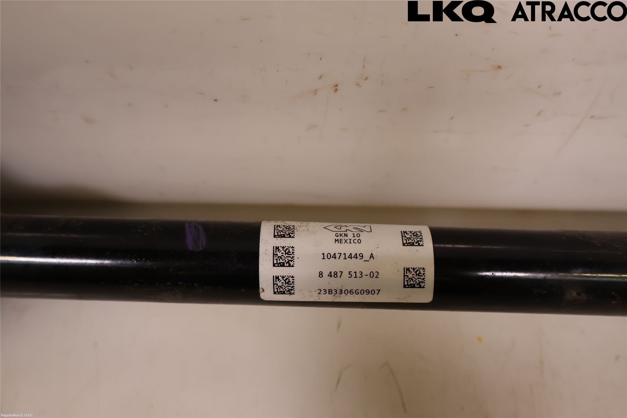 BMW X5 G05 18- Drivaxel Bak Vänster