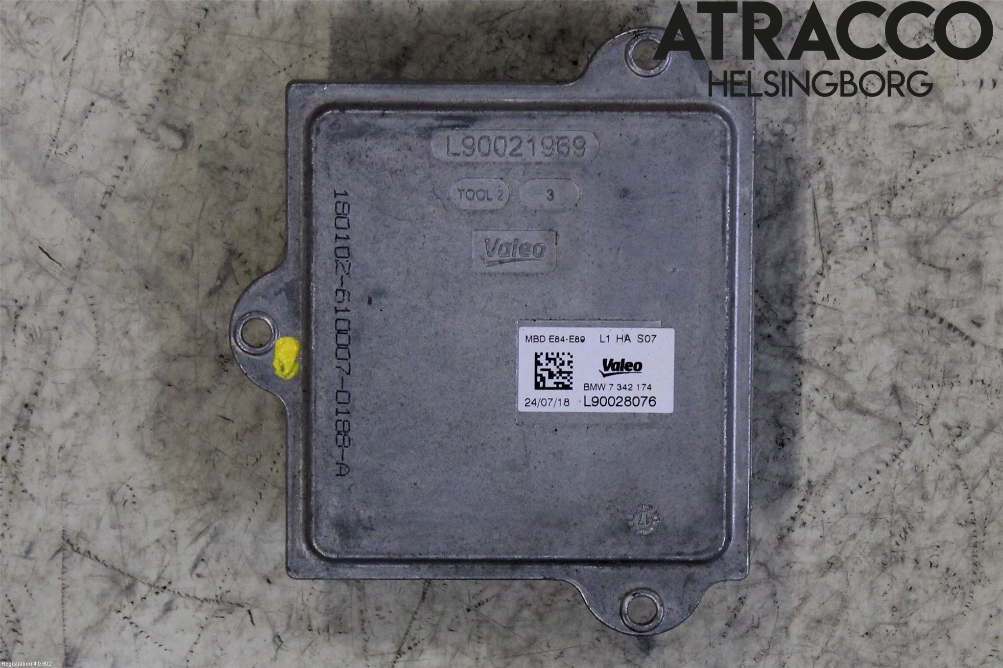 BMW X1 E84 10-15 Styrenhet Strålkastare