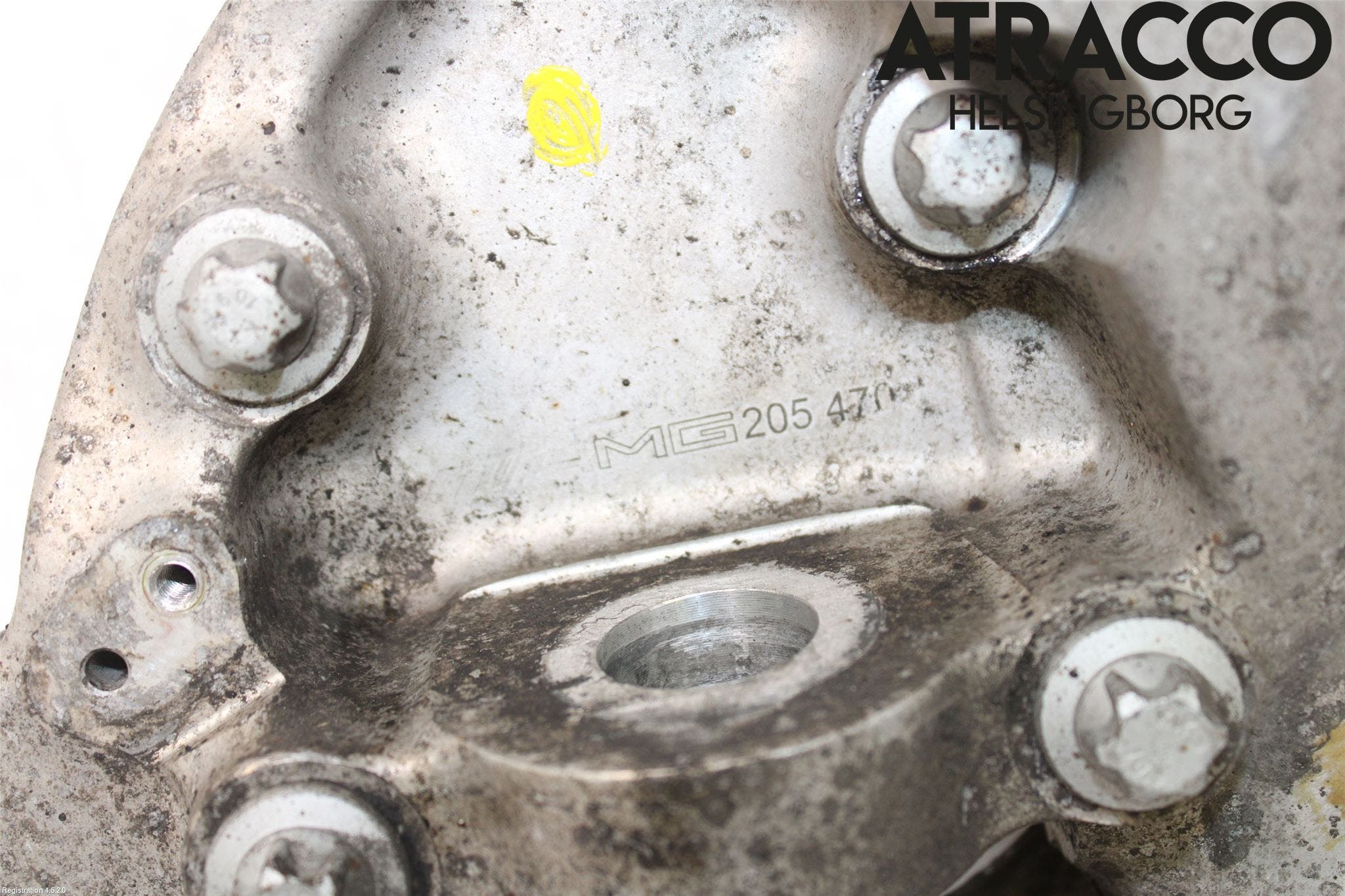 Mercedes-Benz MB C-KLASS (W205) 14-21 Styrspindel Lagerhus Vä