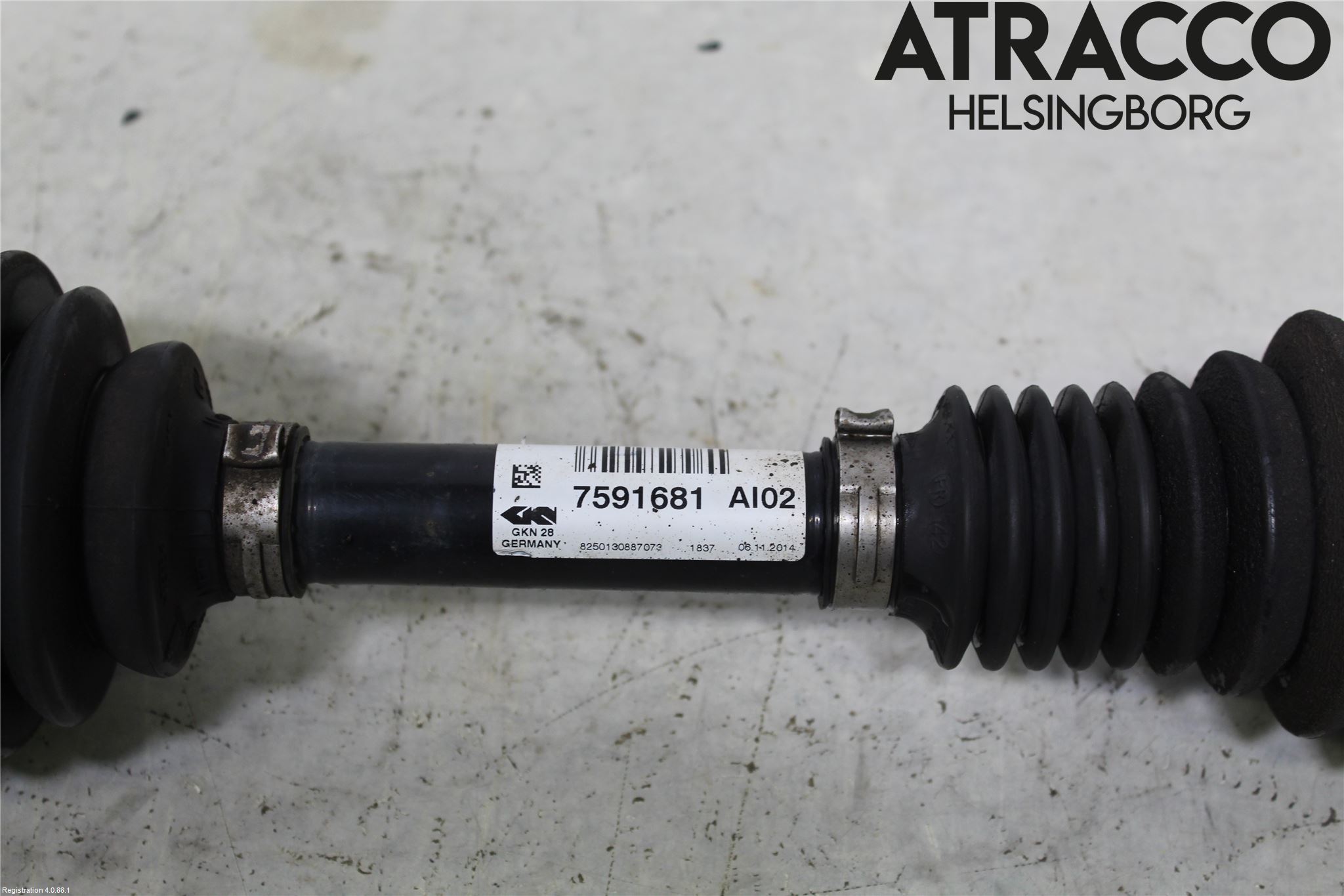 BMW X1 E84 10-15 Drivaxel Fram Vänster
