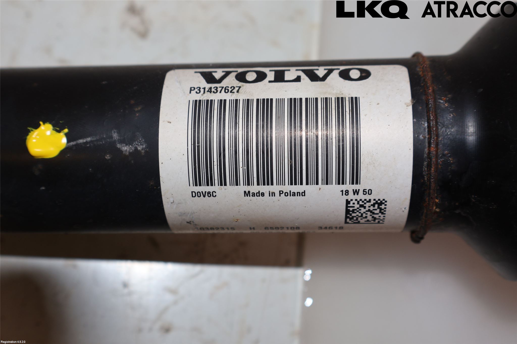 Volvo V60 19- Mellanaxel Komp